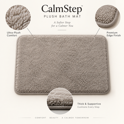 CalmStep Plush Bath Mat ☁️🦶