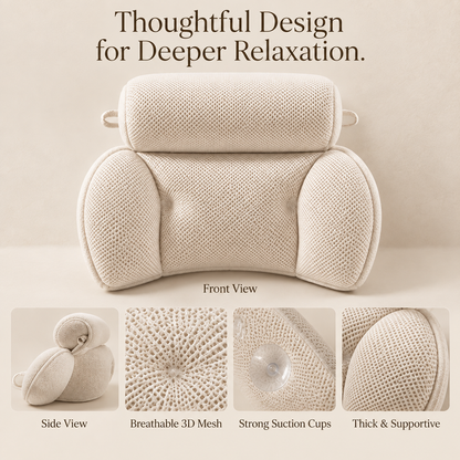 HavenSpa Cushioned Bath Pillow 🛁☁️